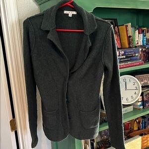 CAbi Women's Dark Gray Blazer Jacket